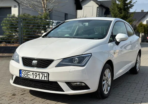 seat ibiza śląskie Seat Ibiza cena 23900 przebieg: 163000, rok produkcji 2014 z Sosnowiec